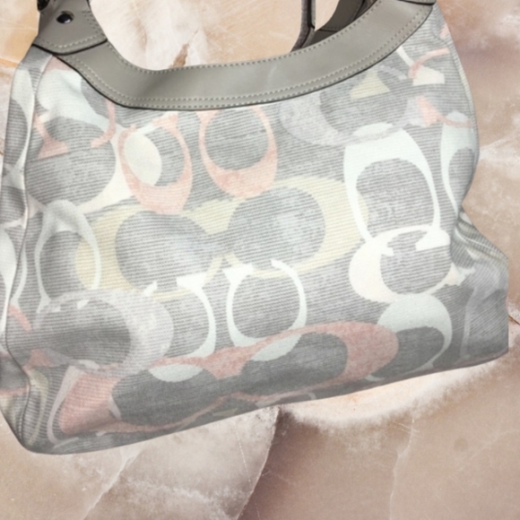 Coach Optic multi color hobo bag - Picture 4 of 7